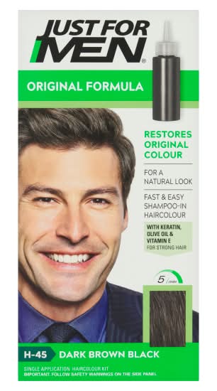 Just For Men Dark Brown - Black, Original Formula Shampoo in Haircolour