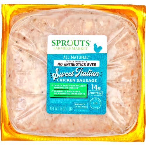 Sprouts Sweet Italian Chicken Sausage