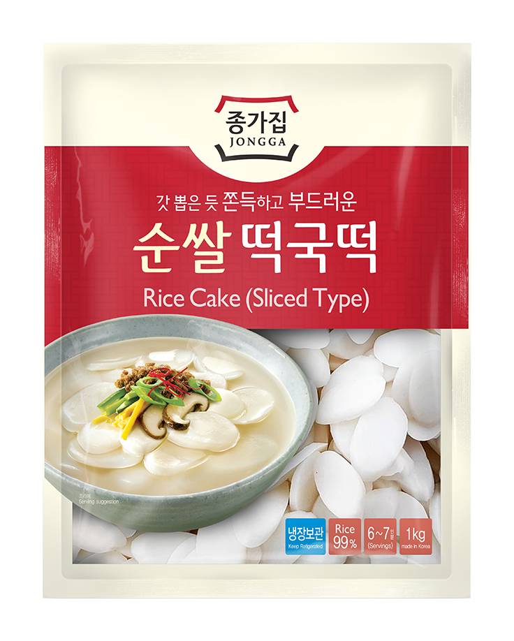 DS JONGGA Sliced Rice Cake (1kg)