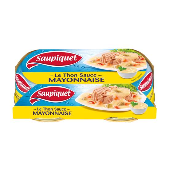 Saupiquet - Thon sauce mayonnaise (2 pièces)