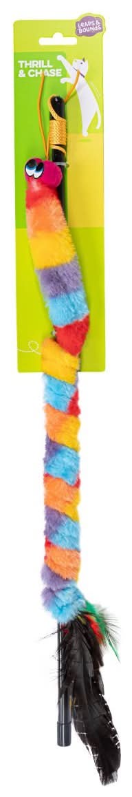 Leaps & Bounds · Varita diseño oruga para gato, multicolor