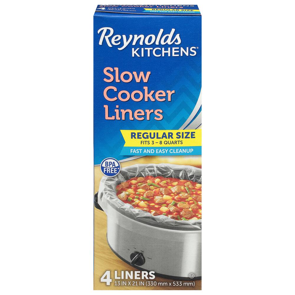 Reynolds Kitchens Slow Cooker Liners Regular Size