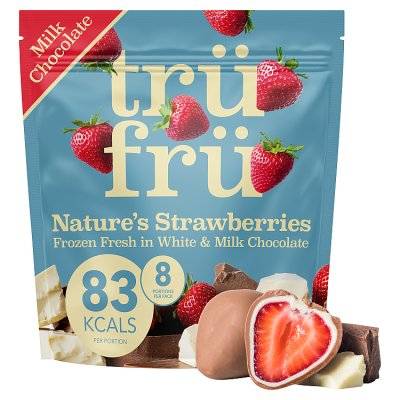 Trüfrü White & Milk Chocolate Covered Strawberries