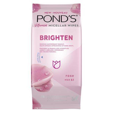 Pond's Brighten Face Wipes (25ct face wipes)