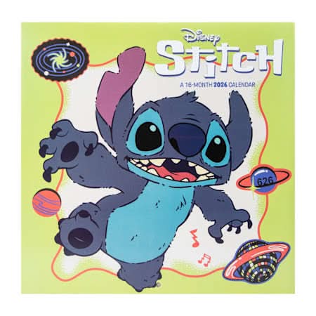 Licensed 2026 Calendar Stitch