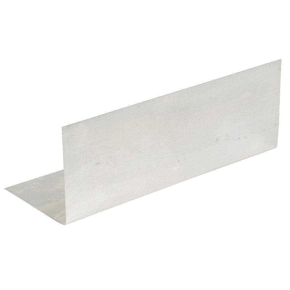 Amerimax 4-in x 8-in Silver Aluminum Step Flashing | 68708BX