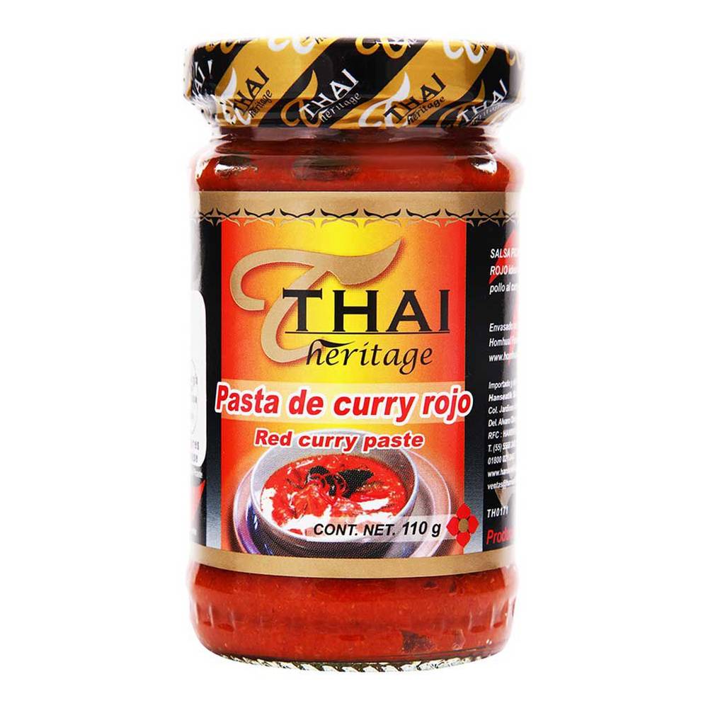 Thai heritage pasta de curry rojo