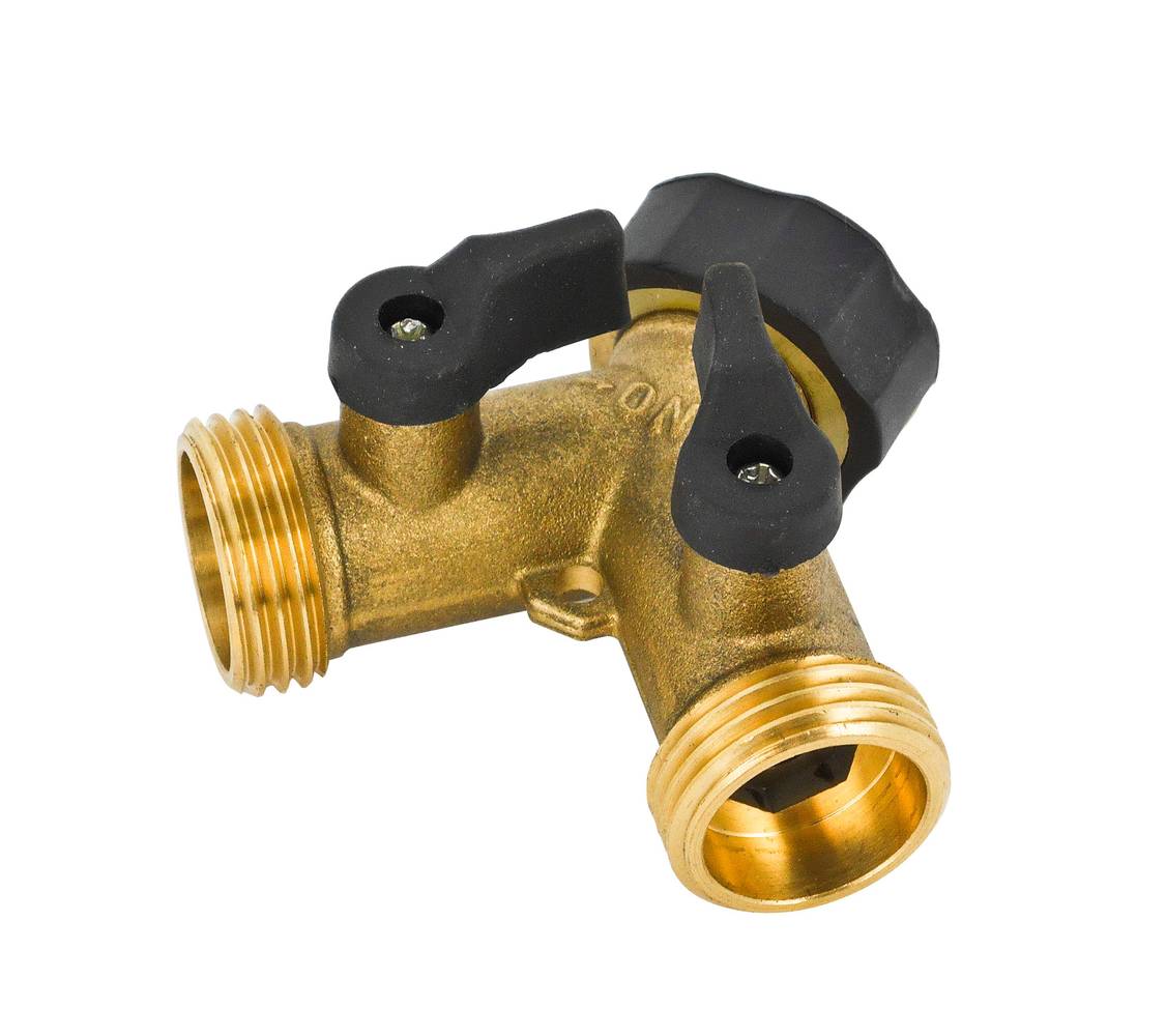 Project Source Brass 2-Way Restricted-Flow Water Shut-Off | 8819