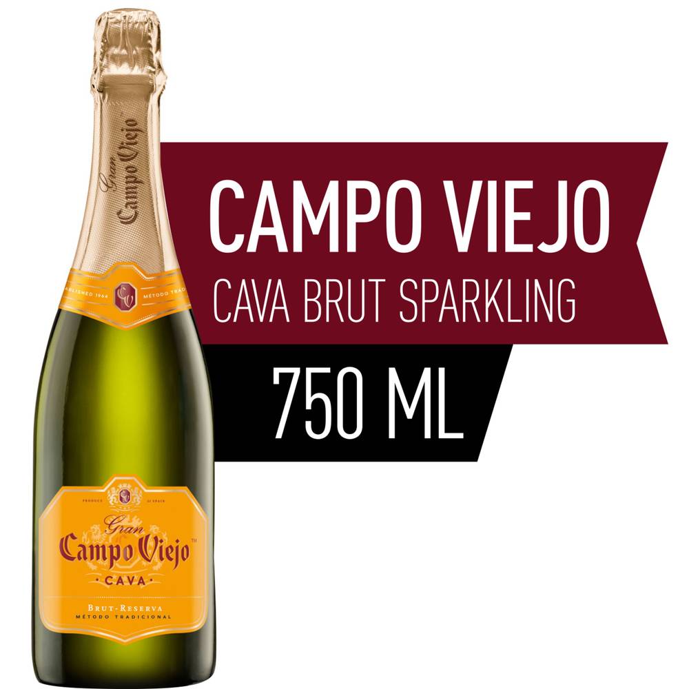 Campo Viejo Brut Reserva Cava Wine (750 ml)