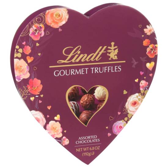 Order Lindt Assorted Gourmet Chocolate Candy Truffles, Valentine's Day Box of Assorted Chocolates, 6.8 oz. food online from CVS store, VIENNA on bringmethat.com