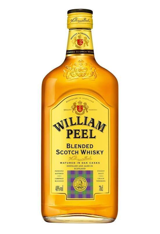 William peel blended scotch whisky (70cl)