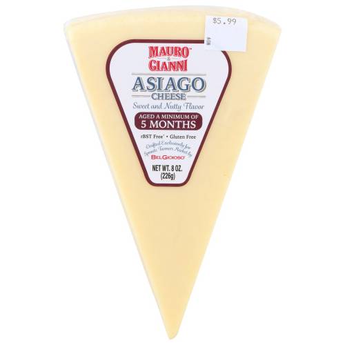 Mauro & Gianni Asiago Cheese Wedge