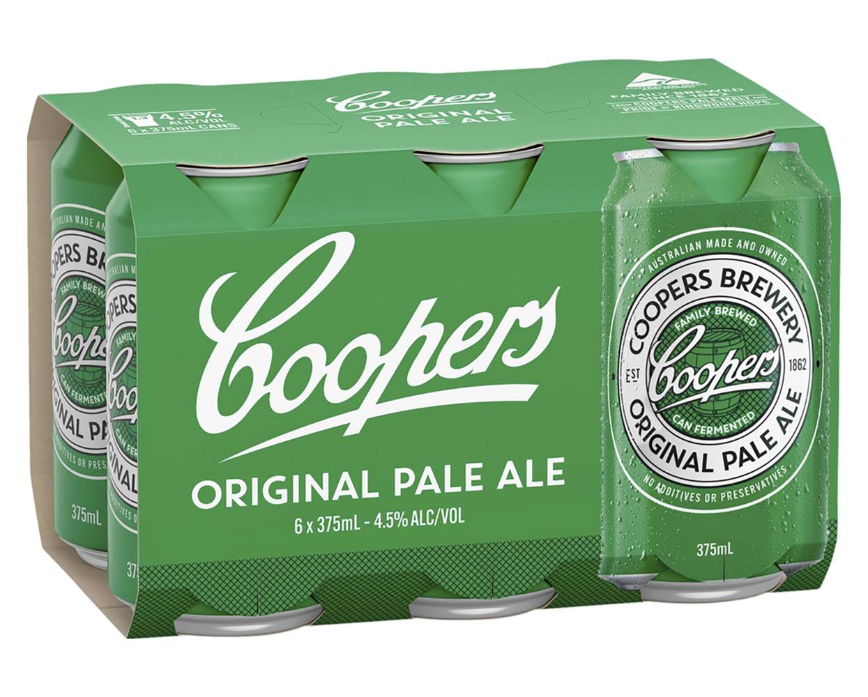 Coopers Pale Ale Can 6x375ml