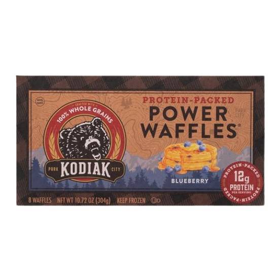 Kodiak Blueberry Protein-Packed Power Waffles