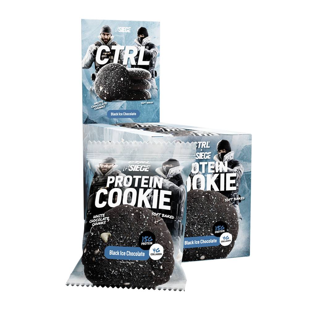 Protein Cookie Soft Baked - Black Ice Chocolate (12 Cookies) (1 Unit(s))