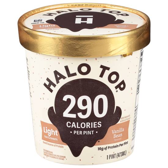 Halo Topvanilla Bean Protein Light Ice Cream