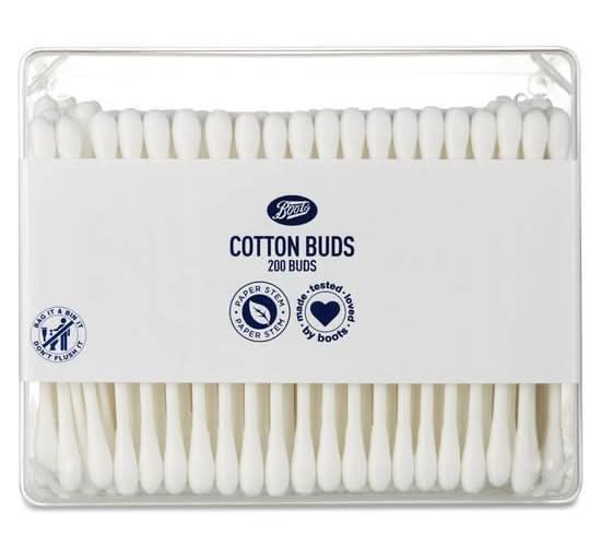 Boots Organic Round Tip Cotton Buds (200 pack)