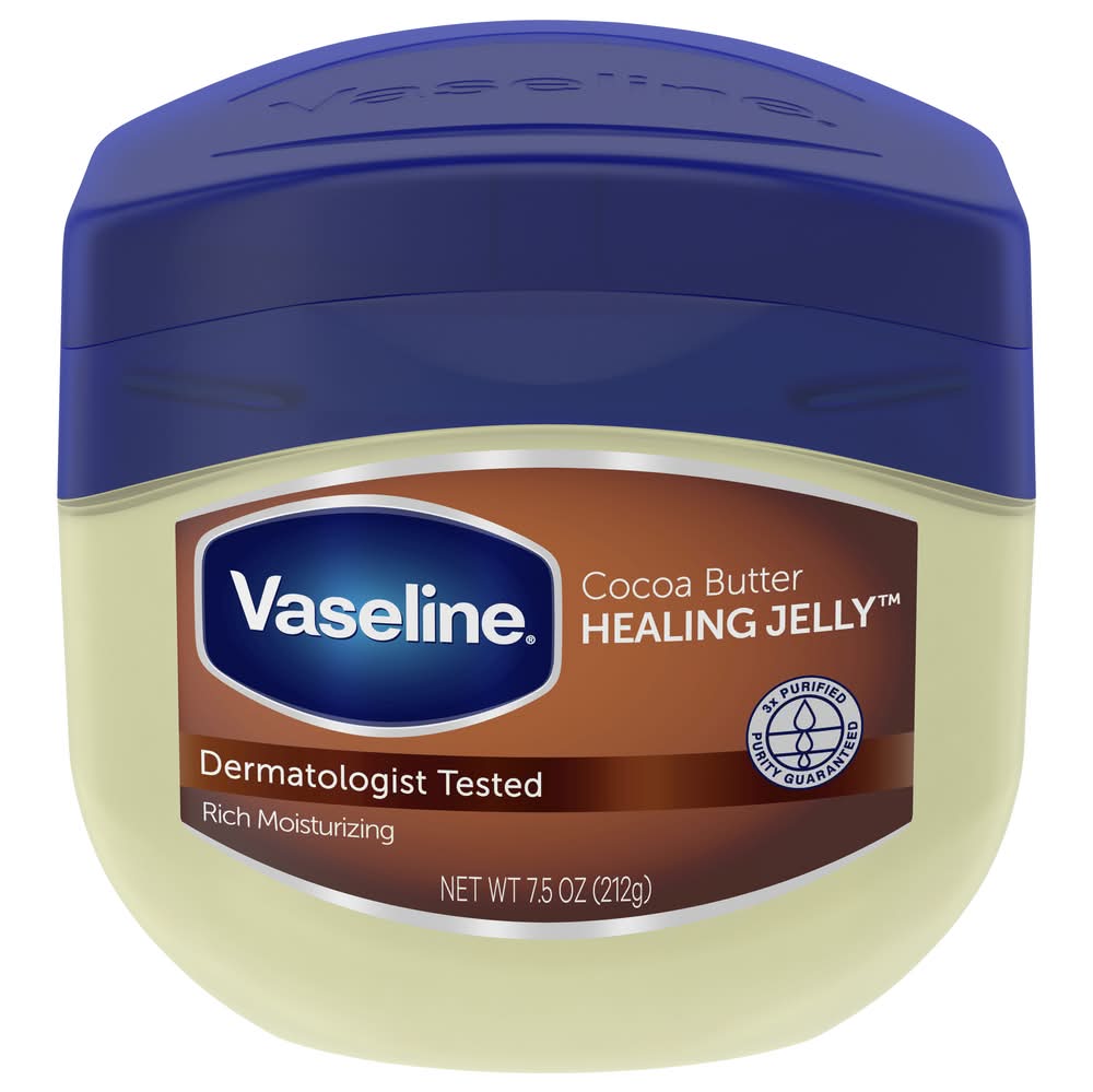 Vaseline Healing Petroleum Jelly, Cocoa Butter (7.5 oz)
