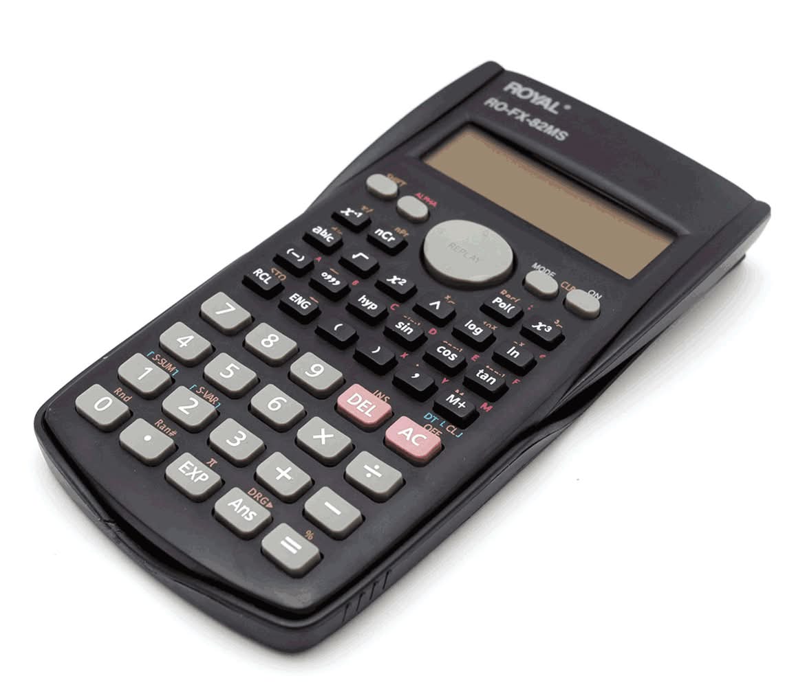 Royal · Calculadora científica negra (190 g)