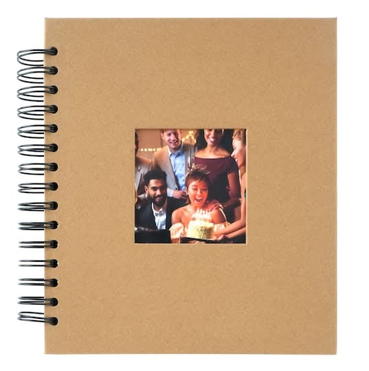8.75" X 7.75" Spiral Bound Scrapbook Album By Recollections