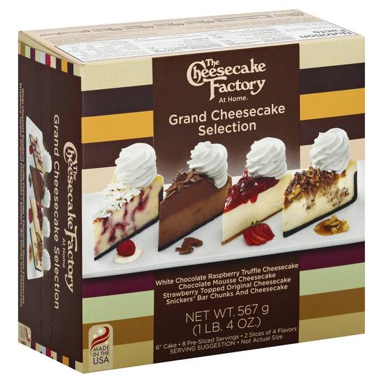 Cheesecake Factory Grand Cheesecake Selection