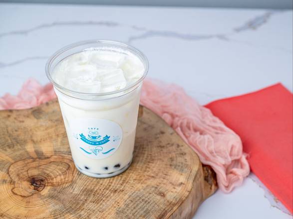 Vanilla Bean Boba Bubble Milk Tea