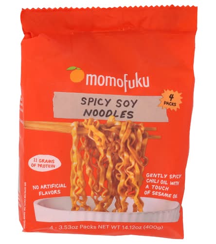 Momofuku Spicy Soy Noodles 4 Pack