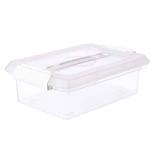 3.4Qt. Storage Bin With Lid By Simply Tidy