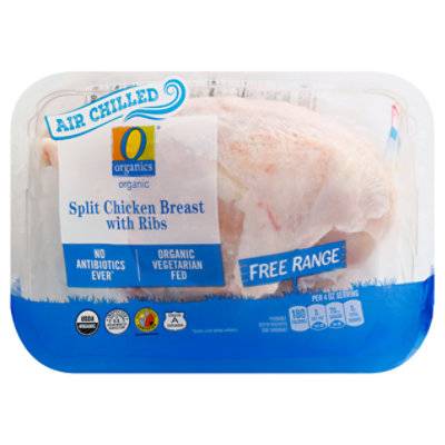 O Organics Chicken Breasts Split Air Chill