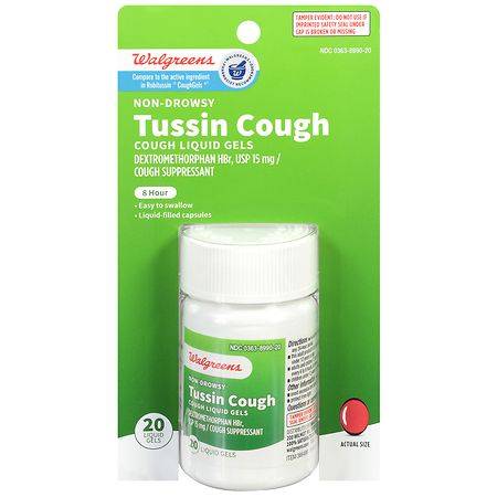 Walgreens Wal-Tussin Cough Liquid Gels (20 ct)