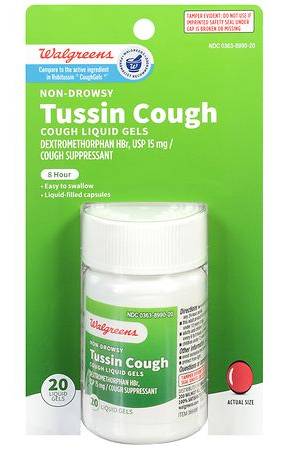 Walgreens Wal-Tussin Cough Liquid Gels (1.12 oz)
