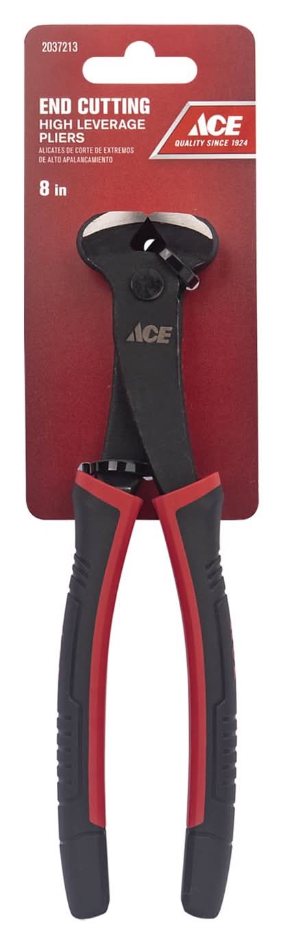 ACE 8 In. Chrome Vanadium Steel End Cutting Pliers