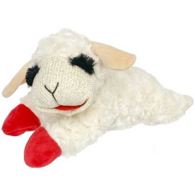 Multipet Lamb Chop Dog Toy - 10.5"