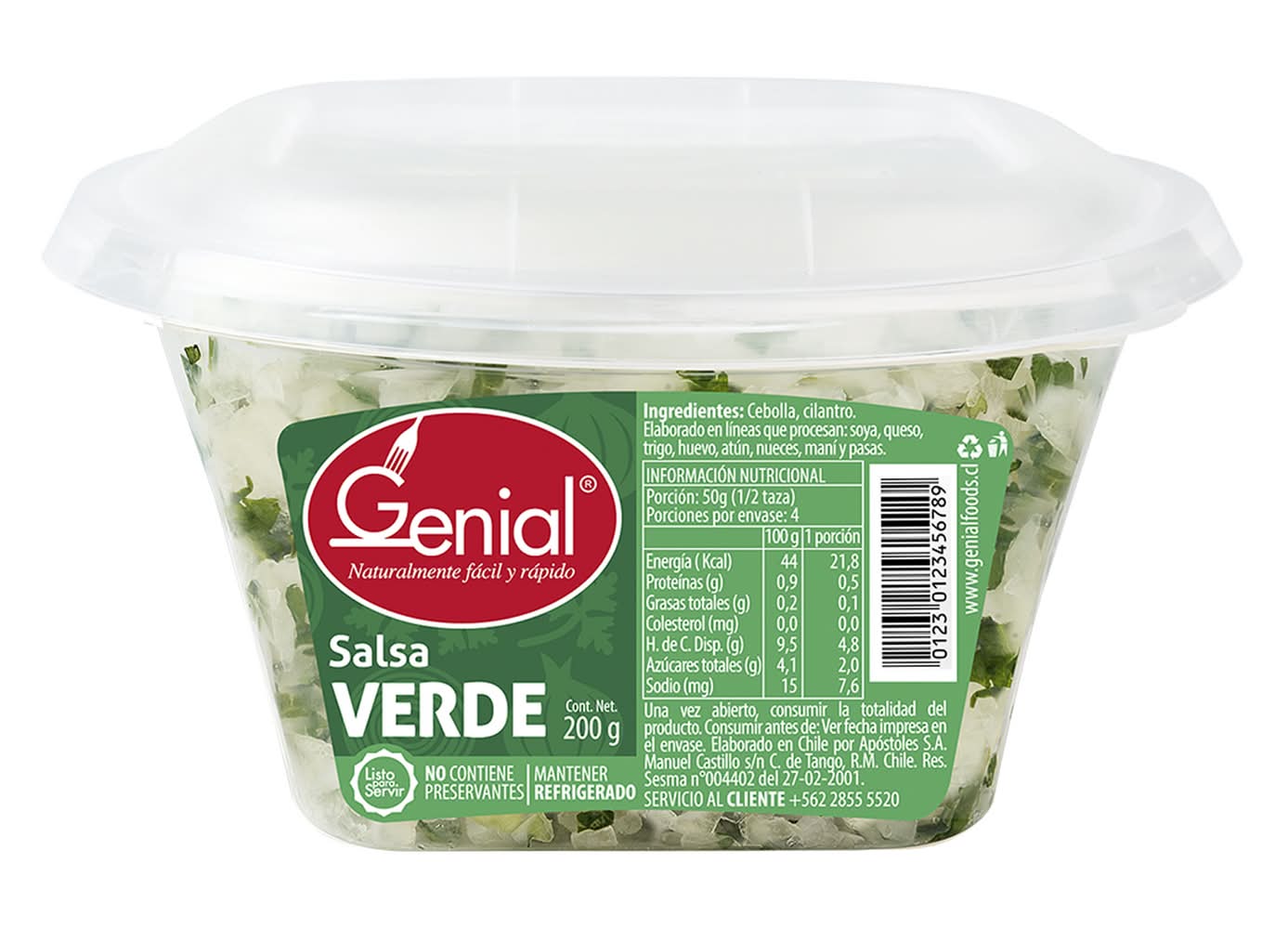 GENIAL · Salsa verde (200 g)