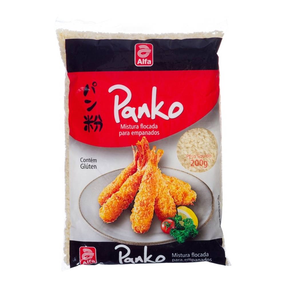 Alfa Vitamins · Farinha panko para empanados (200 g)