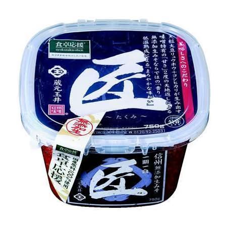 食卓応援　「匠」信州無添加生みそ７５０ｇ　03066894