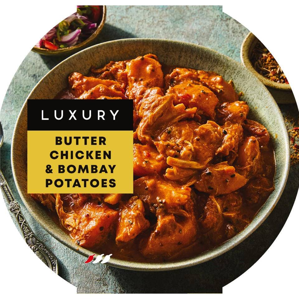 Iceland Luxury Butter Chicken & Bombay Potatoes (400g)