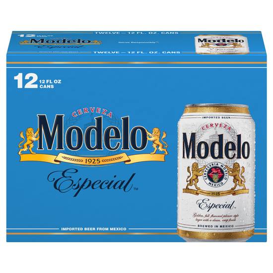 Modelo Especial Cerveza Mexican Lager Beer (12 pack, 12 fl oz)