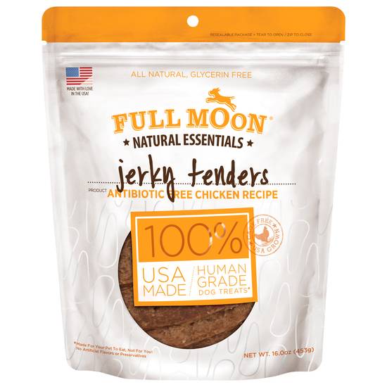 Full Moon Jerky Tenders Dog Treats (16 oz)