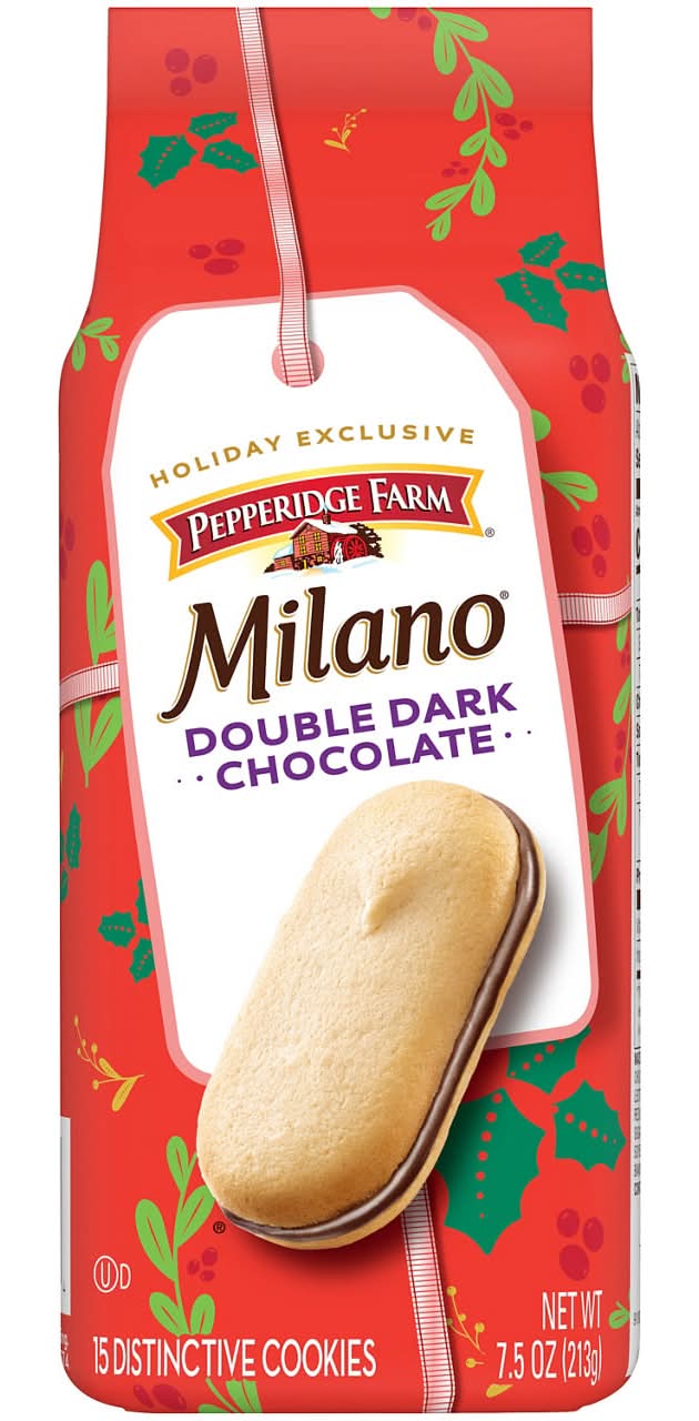 Pepperidge Farm Milano Double Dark Chocolate Cookies