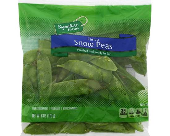 Signature Farms · Fancy Snow Peas (6 oz)