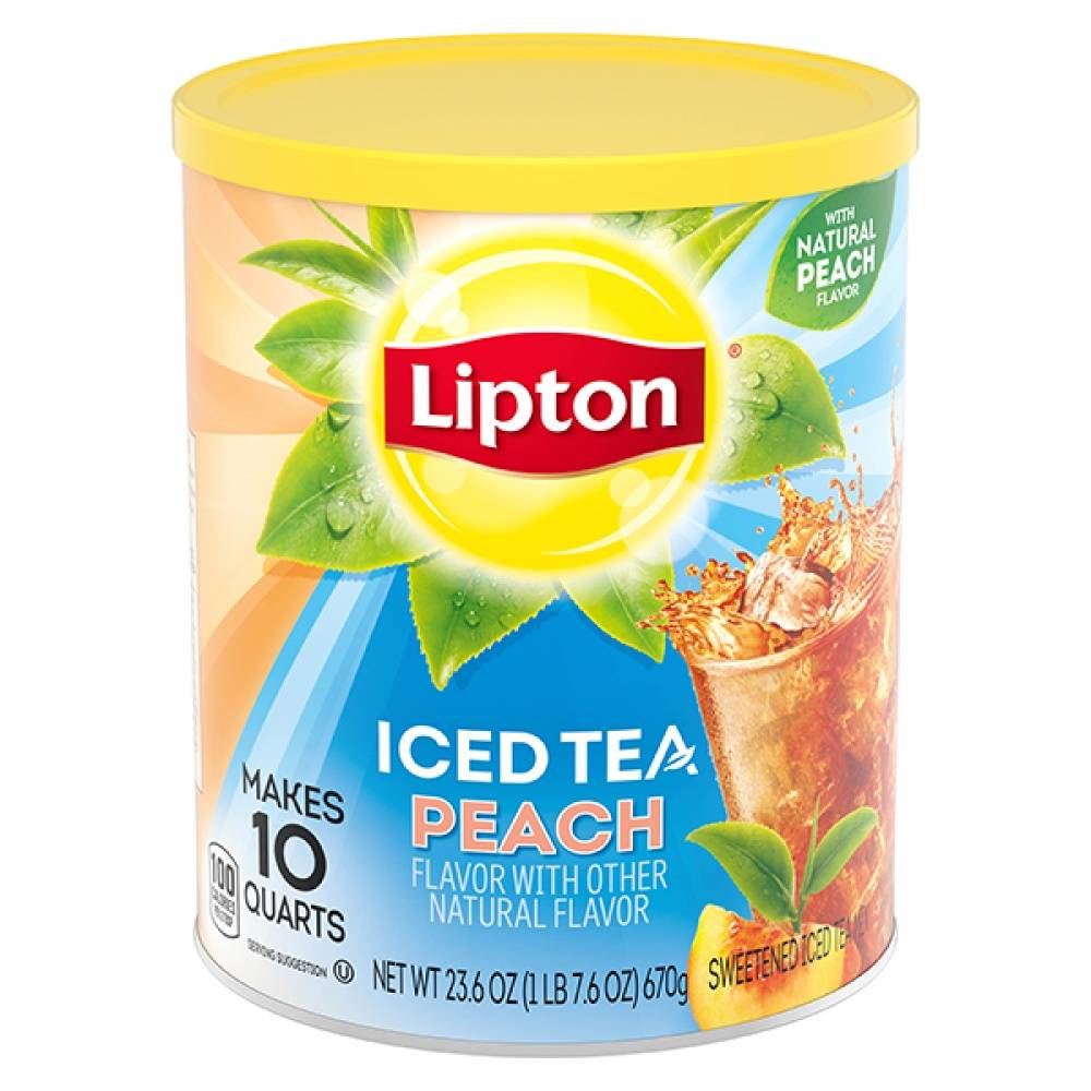 Lipton Peach Iced Tea Mix (1.68 lbs)