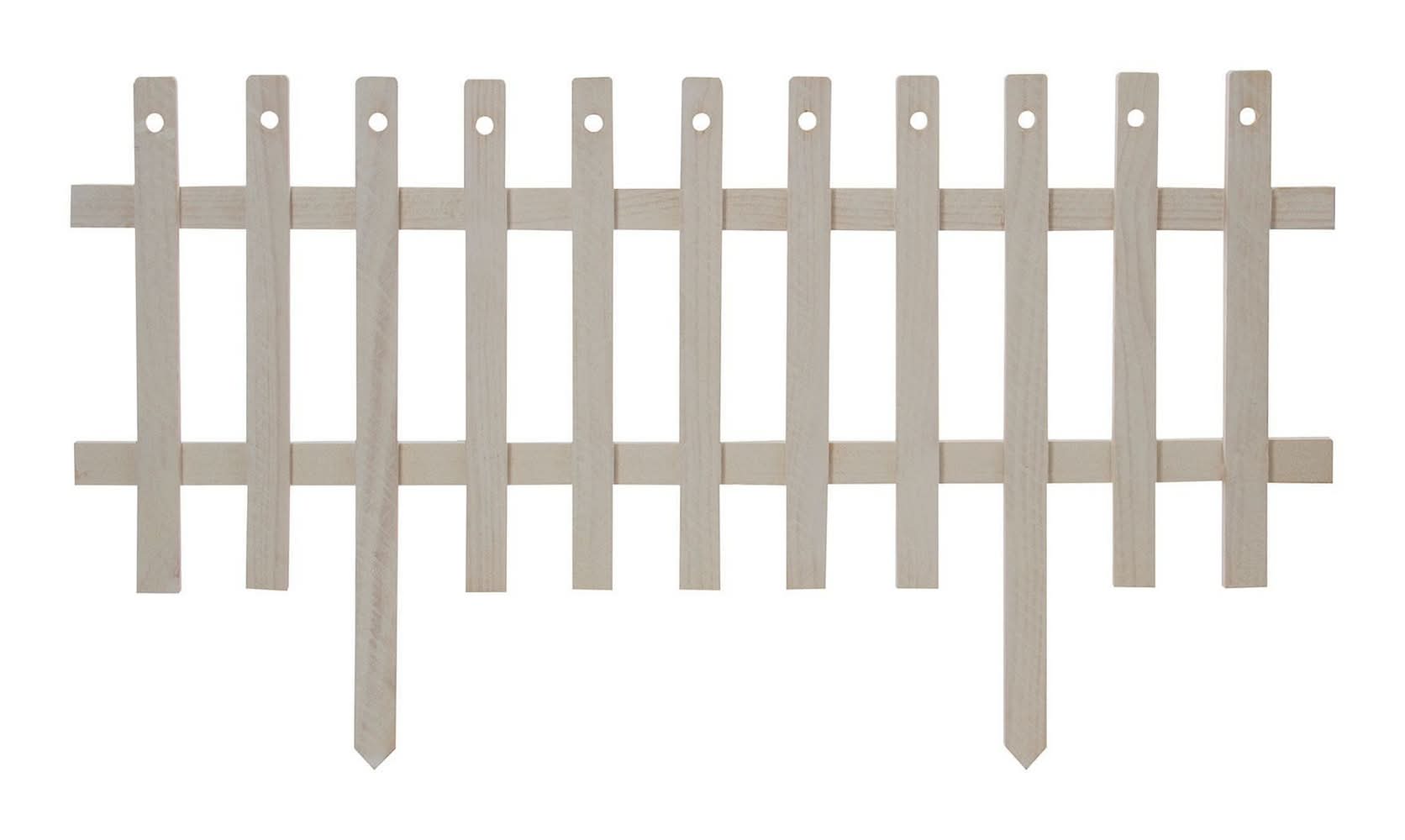 Cerca estaca 0.40 x 1 m blanco Convertec