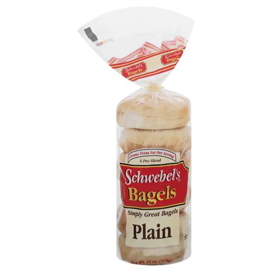 Schwebel's Plain Bagels