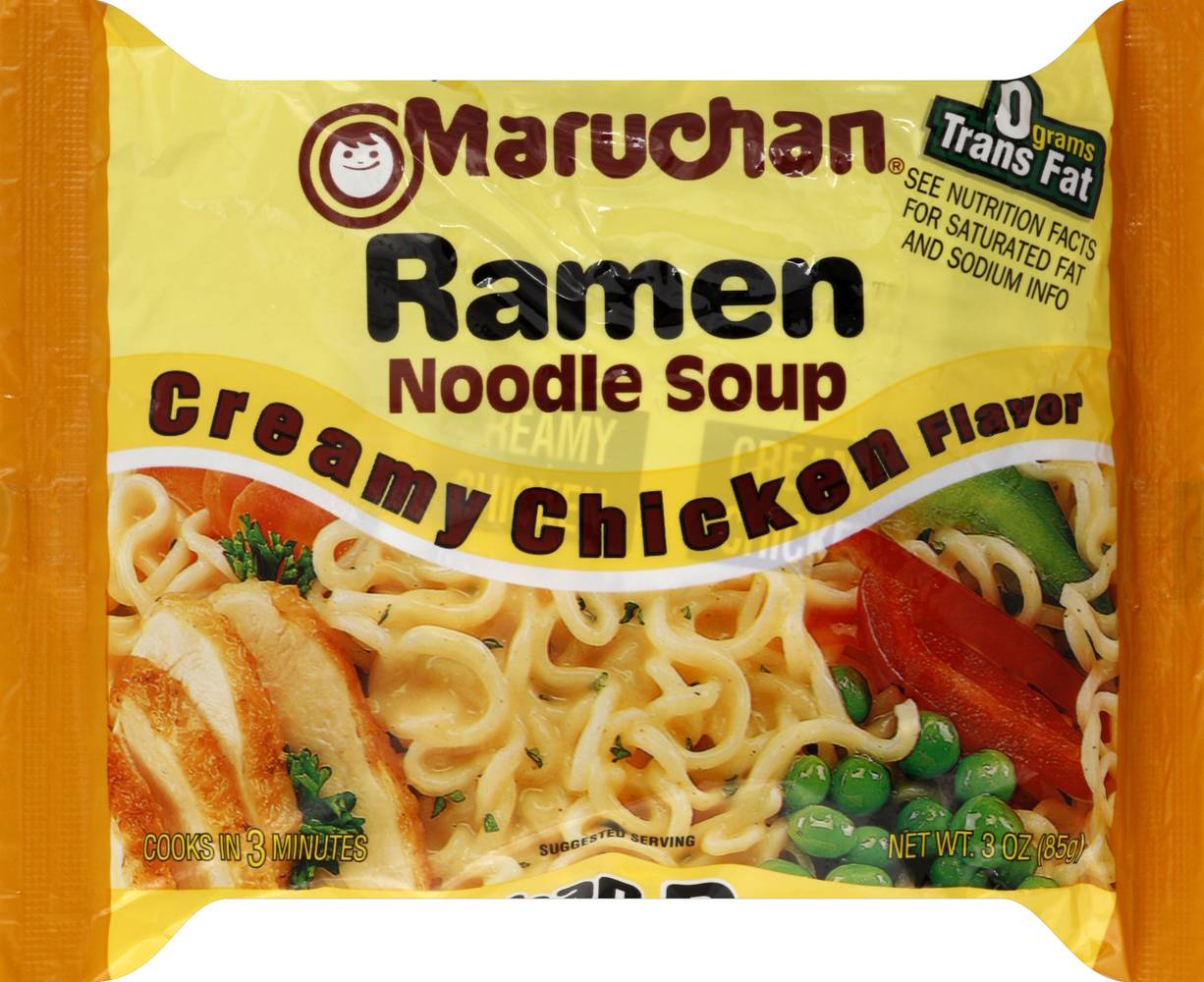 Maruchan Creamy Chicken Ramen Noodle Soup (3 oz)