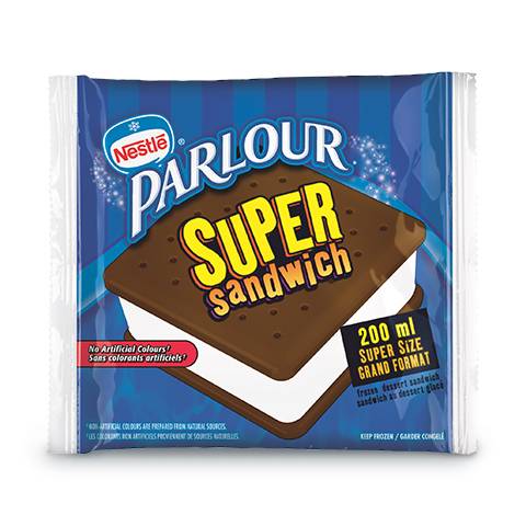 Nestlé Parlour Super Ice Cream Sandwich (200 ml)