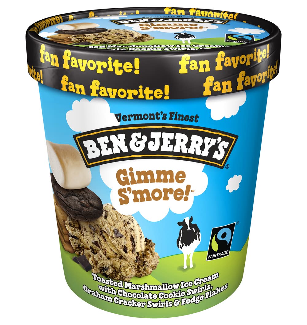 Ben & Jerry's Ice Cream, Gimme S'more! (16 fl oz)