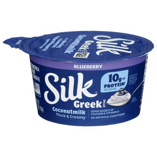 Silk Blueberry Greek Style Coconutmilk Yogurt Alternative