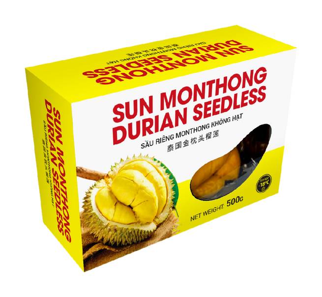 Sun Mountain Monthong Durian Seedless (500g)