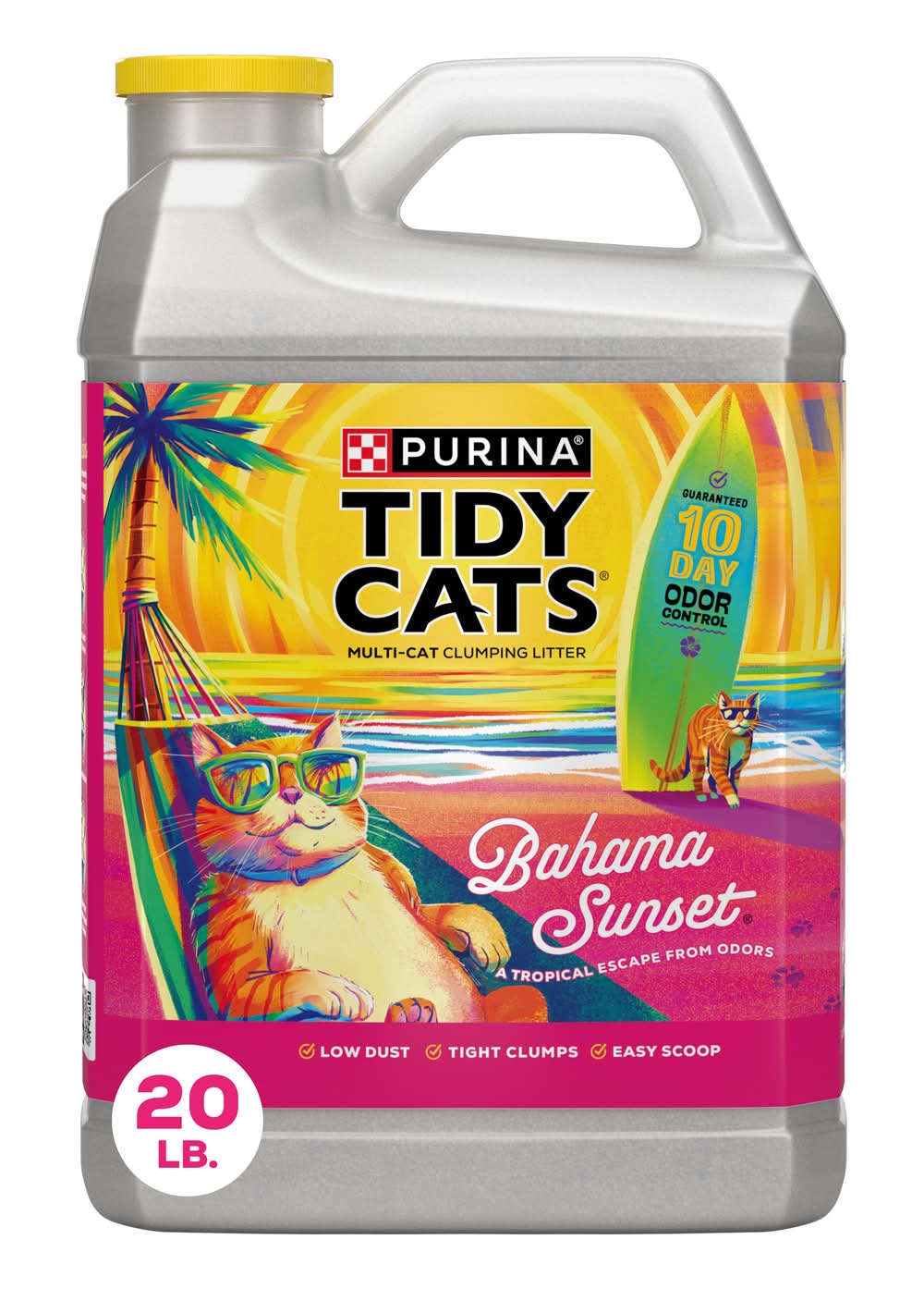 Purina Tidy Multi Cat Clumping Litter, Bahama Sunset (20 lbs)